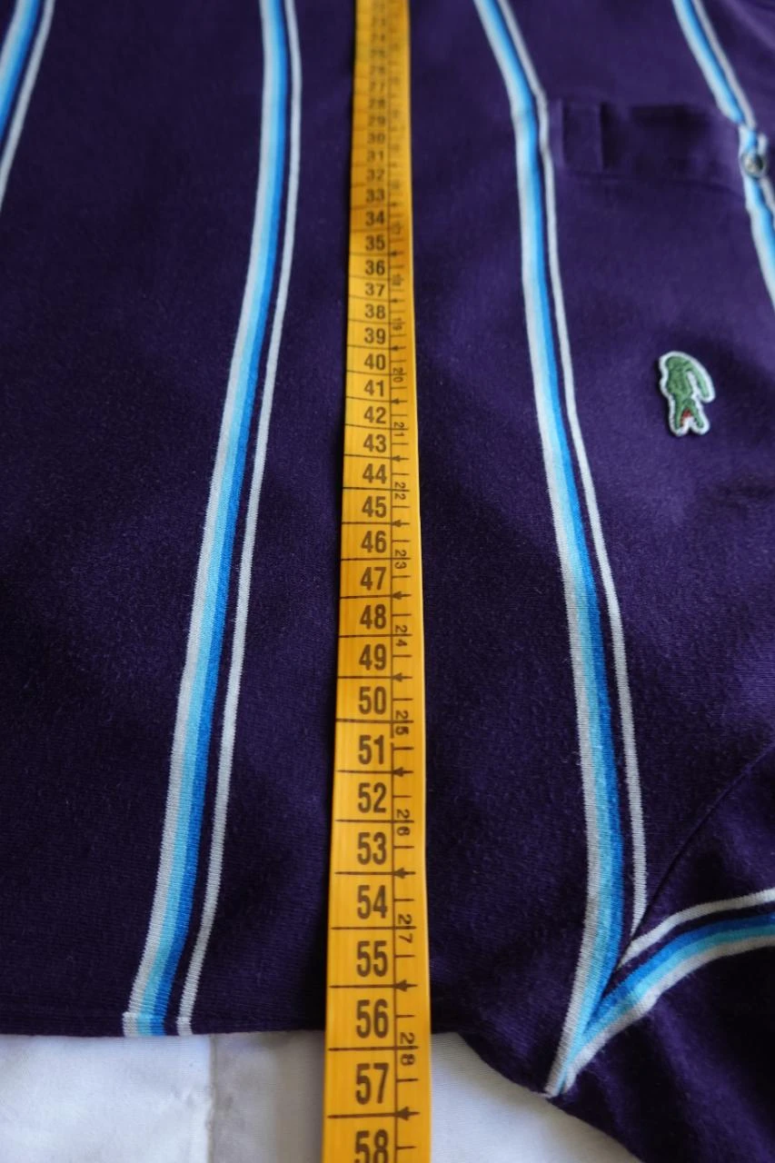 Polo Lacoste Sport de rayas azules talla L – photo 6